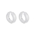 Brinco Dclick Redondo Liso Pequeno Prata - comprar online