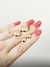 Brinco Esfera Liso M Banho Ouro 18K - comprar online