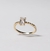 Anel Pedra Retangular Banho Ouro 18K - comprar online