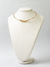 Colar Choker Fio Ondas Banho Ouro - comprar online