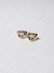 Brinco Triangular Liso P Banho Ouro - comprar online