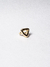 Anel Triangular Puffer L Banho Ouro - comprar online