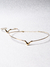 Colar Choker Onda Banho Ouro - Baví Semijoias