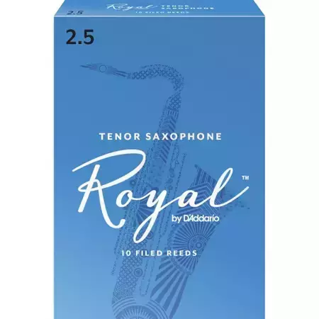 Palheta Tenor Saxophone 2.5 Royal Unidade