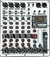 MESA DE SOM WALDMAN 6 CANAIS (BRITISH) - comprar online