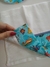 Kit babador 2 peças Fundo do Mar Azul na internet