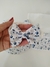 Kit babador 3 peças Floral Azul - comprar online