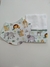 Kit babador 2 peças Safari Aquarela Azul