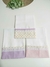 Kit Fralda de Boca Floral Delicada