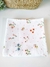 Cueiro Flanelado/ Floral delicado