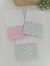 Kit Fralda de Boca Margarida Verde e Rosa