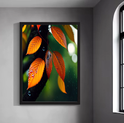 Quadro folhas - comprar online