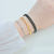 Imagem do Pulseira em aço inoxidável com corrente cubana para homens e mulheres, joias d
