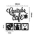 Imagem do Lindo Conjunto Decorativo Cantinho do Café com Bandeja e Placa em MDF