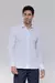 Camisa Classic Branca Quadriculada na internet