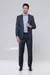 Costume Cinza Quadriculado de Poliviscose - loja online