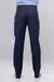 Calça Azul Escuro Quadriculada - Revestido