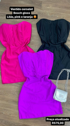 Vestido Corselet - comprar online