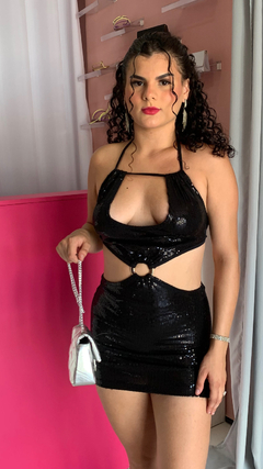 Vestido paetê
