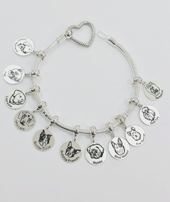 Berloque personalizado raças cachorro