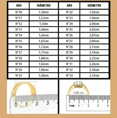 Aliança em ouro 18K/750 3 MM com 1 Brilhante - Tei Joias