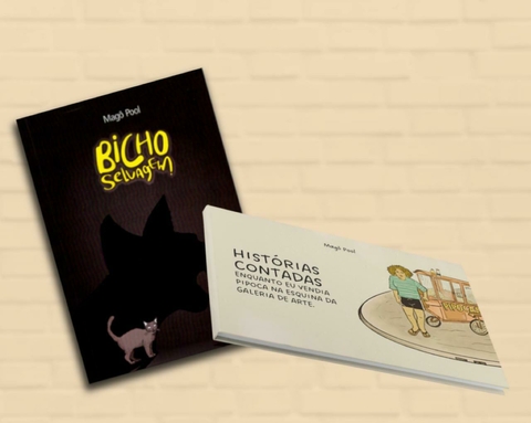 COMBO - HQs "Histórias Contadas(...)" 2024 + "Bicho Selvagem" 2022