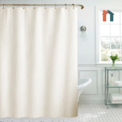 Cortina de Baño Tusor Mil Rayas 180 x 180 - tienda online