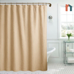 Cortina de Baño Tusor Mil Rayas 180 x 180
