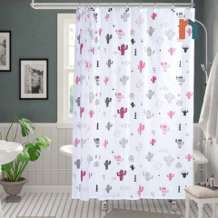 Cortina de Baño Plastica Completa - comprar online