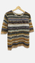 blusa sheila 8 cores manga 3/4 mostarda