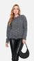 blusa tainá pontos entrelaçados cinza