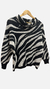 blusa virgínia gola role p&b - comprar online