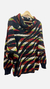 blusa virgínia gola role preta