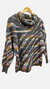 blusa virgínia gola role cinza