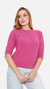 blusa natália ponto básico rosa - comprar online