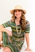 vestido sheila midi babado - comprar online