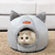 Cama de gato Deep Sleep Comfort, Cesta de Tapete, Casinha de Cachorro Pequena, T