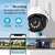 Imagem do Câmera PTZ de Rastreamento Automático para Casa Inteligente, Monitor de Vigilância