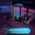 USB Microfone Condensador Gaming, Filtro Pop na internet