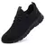 Sapatos esportivos casuais para mulheres, tênis leves, malha grossa, tênis pre - loja online