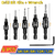 Carpintaria Countersink Drill Bit Set, Perfuração Piloto Furos para Tamanhos d