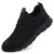Imagem do Sapatos esportivos casuais para mulheres, tênis leves, malha grossa, tênis pre