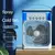 Ventilador portátil e umidificador do ar, refrigerador de ar pequeno - comprar online
