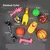 Bone Rope Squeaky Plush Toy Kit para Animais de Estimação, Brinquedos para cães - QueroQ