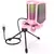 USB Microfone Condensador Gaming, Filtro Pop na internet