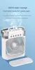 Ventilador portátil e umidificador do ar, refrigerador de ar pequeno