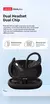Lenovo-Thinkplus fone de ouvido Bluetooth sem fio com microfone, fone de ouvido - QueroQ