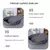 Imagem do Sofá-cama impermeável e anti-ácaro para cães e gatos, Tapete resistente à m