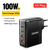 4 Entradas de 18w a 100W USB Tipo C Carregador de batteria PD QC Carga Rápida 4.0 3.0 Tipo C Ri na internet