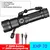 Lanterna LED recarregável USB super poderosa, luz da tocha de alta potência, l